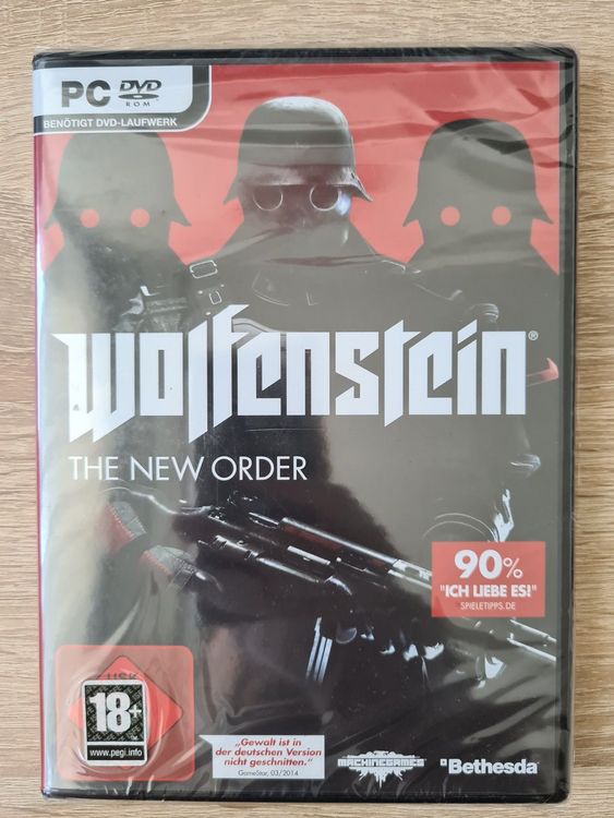 Wolfenstein The New Order Pc New Kaufen Auf Ricardo