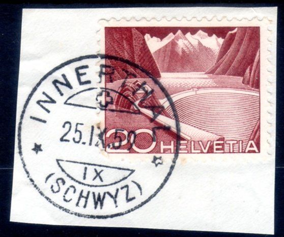 GRIMSEL STAUSEE MIT SONDERSTEMPEL INNERTHAL (SCHWYZ) - U340 | Kaufen