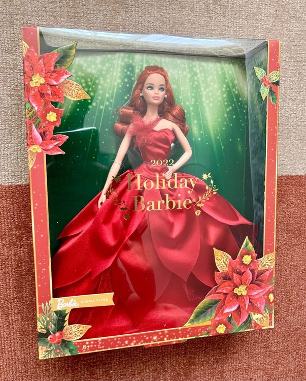 Holiday Barbie 2022 Odile Redhead Walmart USA Exclusive | Kaufen auf