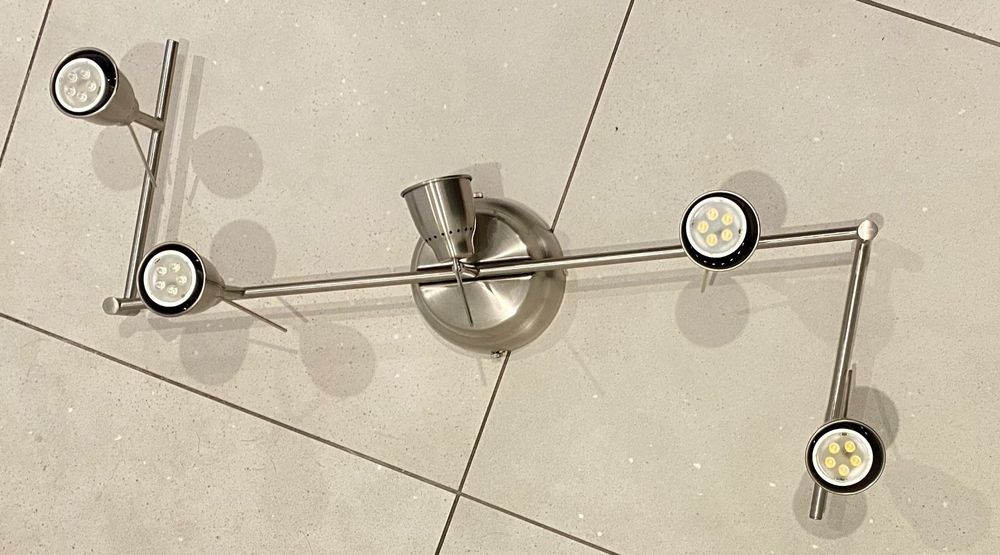 Deckenlampe mit 5 verstellbaren Spots Barometer von IKEA Kaufen auf