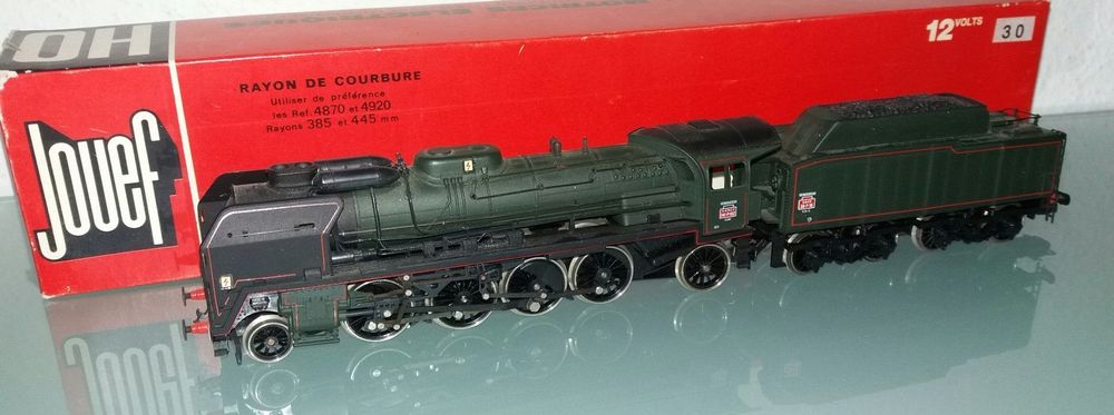 Locomotive Jouef 141.P.102 – Vapeur à Tender SNCF, Analogique, époque 3 (occasion, Vintage)