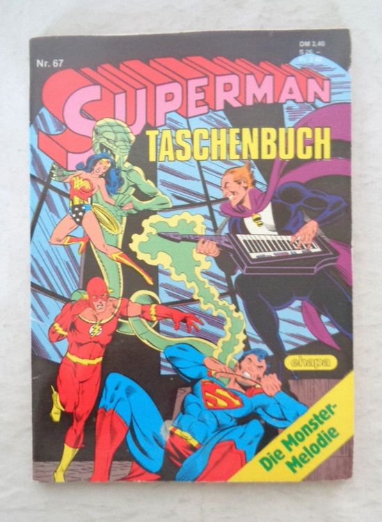 Superman Taschenbuch Nr. 67 / 1985 mit 100 Seiten 1