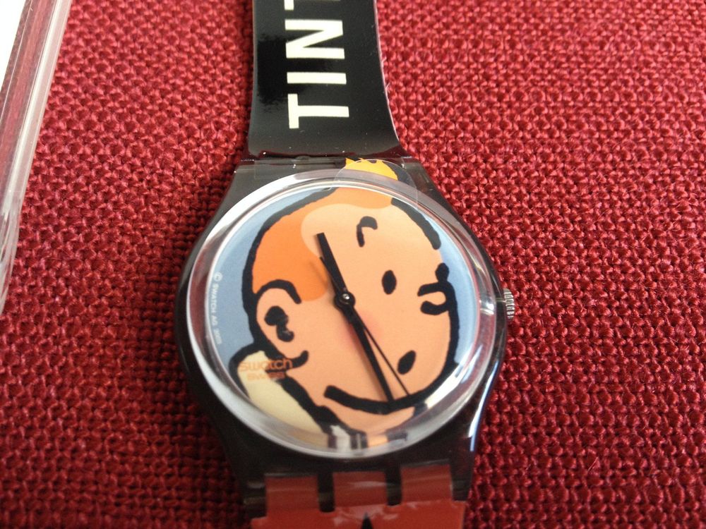 Swatch Tintin - Tim und Strupi - new - 2004 1