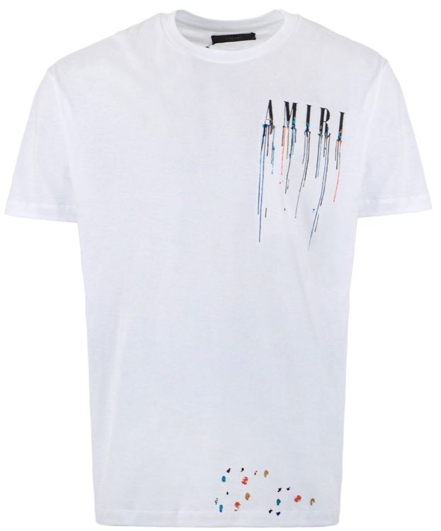 LIMITED **AMIRI Paint Drip Core Shirt white Gr.XL/NEU Acheter sur Ricardo
