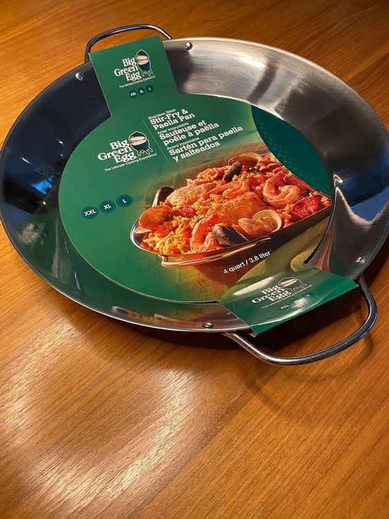 Paella Pfanne Big Green Egg Kaufen auf Ricardo