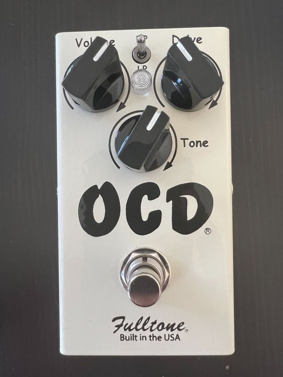 fulltone ocd overdrive pedal