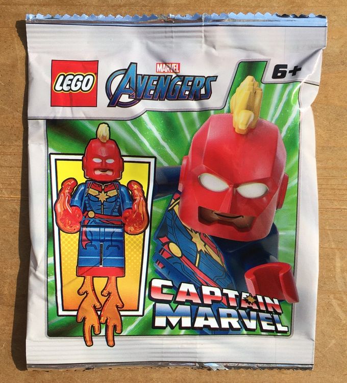 LEGO Avengers Captain Marvel Polybag Neu 1
