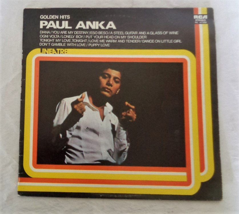 Paul Anka - Golden Hits / LP 1976 / Ab Fr. 4.- 1