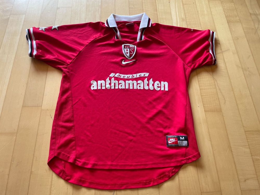 FC Sion Vintage Trikot Maillot Anthamatten 1997/98 1