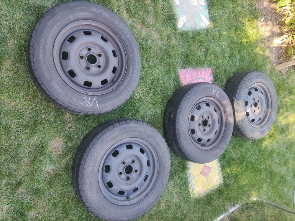 Felgen VW T4, ET44, Reifen 195/70R15C Kaufen auf Ricardo