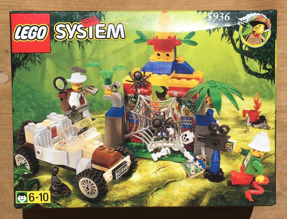 LEGO 5936 Adventurers Spider's Secret Neu & Sealed 1