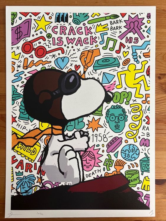 DEATH NYC « Snoopy & Keith Haring » 1