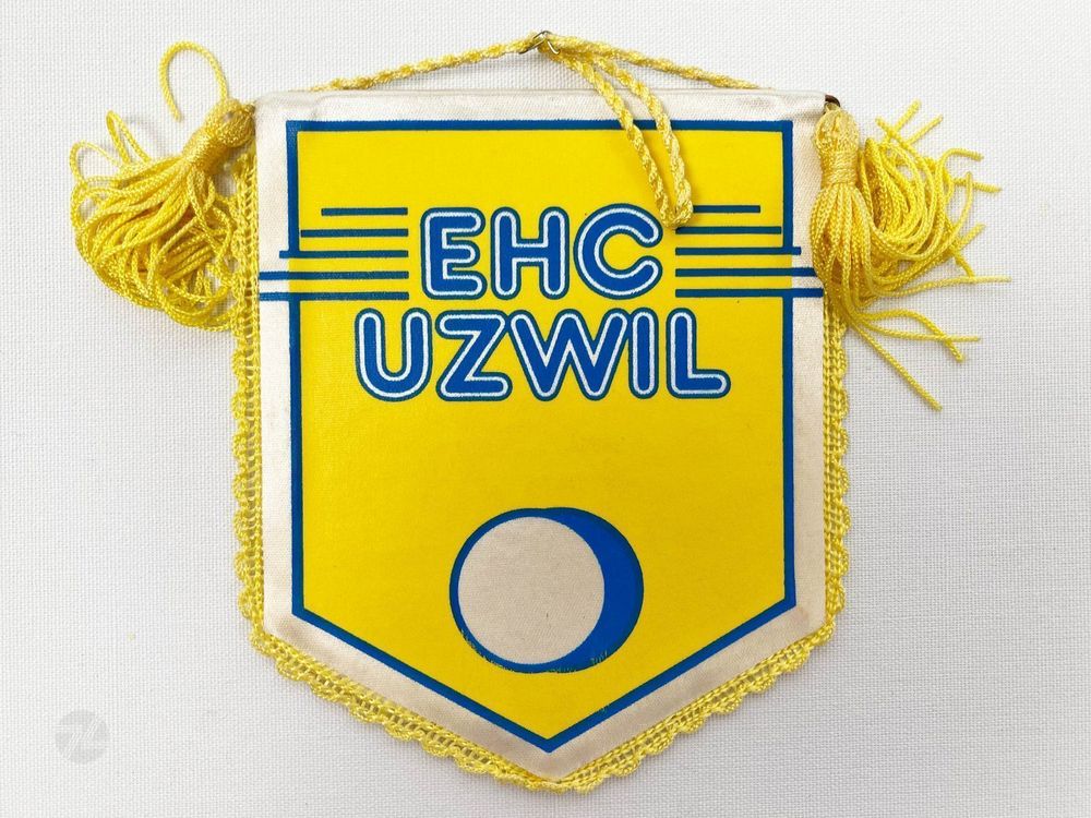 EHC UZWIL Eishockeywimpel Wimpel Ice Hockey Vintage 1