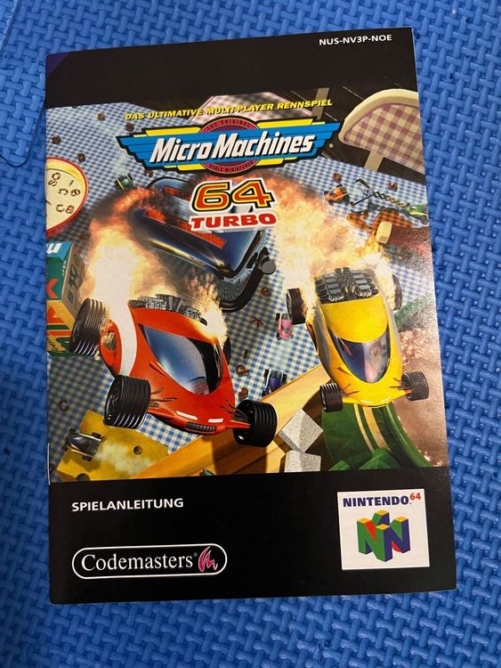 Micro Machines 64 Turbo Spielanleitung Nintendo 64 / N64 Kaufen auf