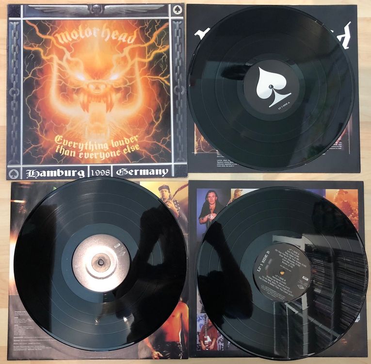 Motörhead Everything Louder Than Everyone Else Vinyl 1t Pres | Kaufen ...