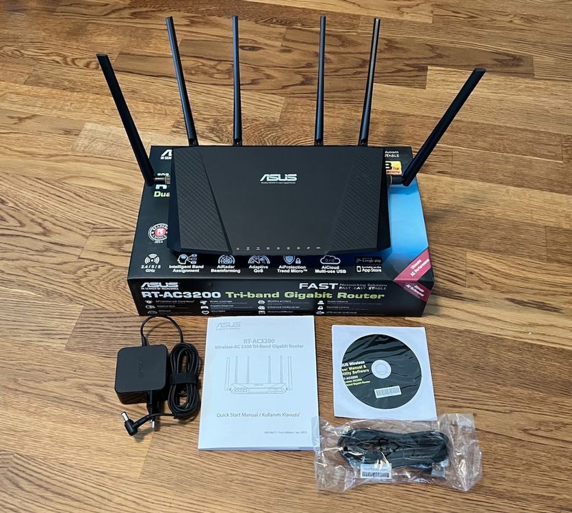 Asus RTAC3200 WiFi Router / Access Point Acheter sur Ricardo