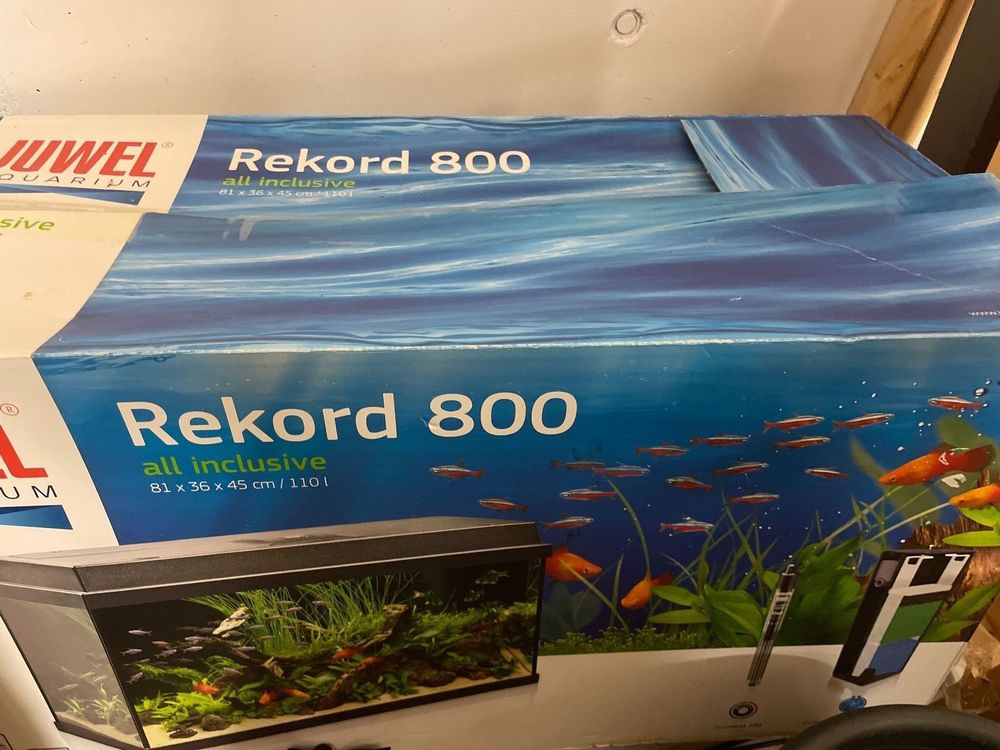 AQUARIUM AB 1. CHF JUWEL Rekord 800 / 110 Liter Kaufen auf Ricardo