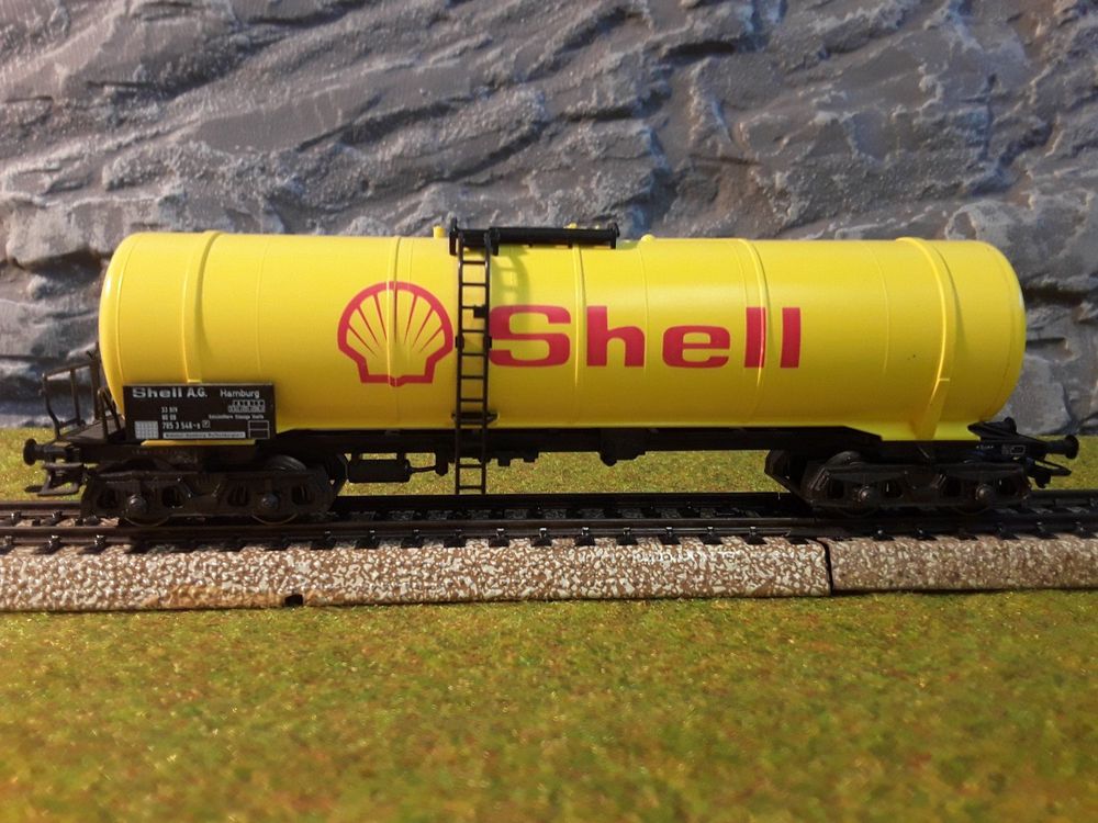 Märklin 4756 _ Güterwagen _ Shell Tankwagen lang _ Spur H0 | Kaufen auf ...