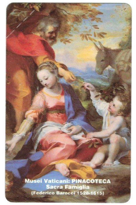 Telefonkarte Vatikan N° 7 Sacra Famiglia ungebraucht 1