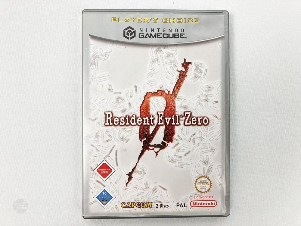 RESIDENT EVIL ZERO Nintendo Gamecube Game OVP PAL 1