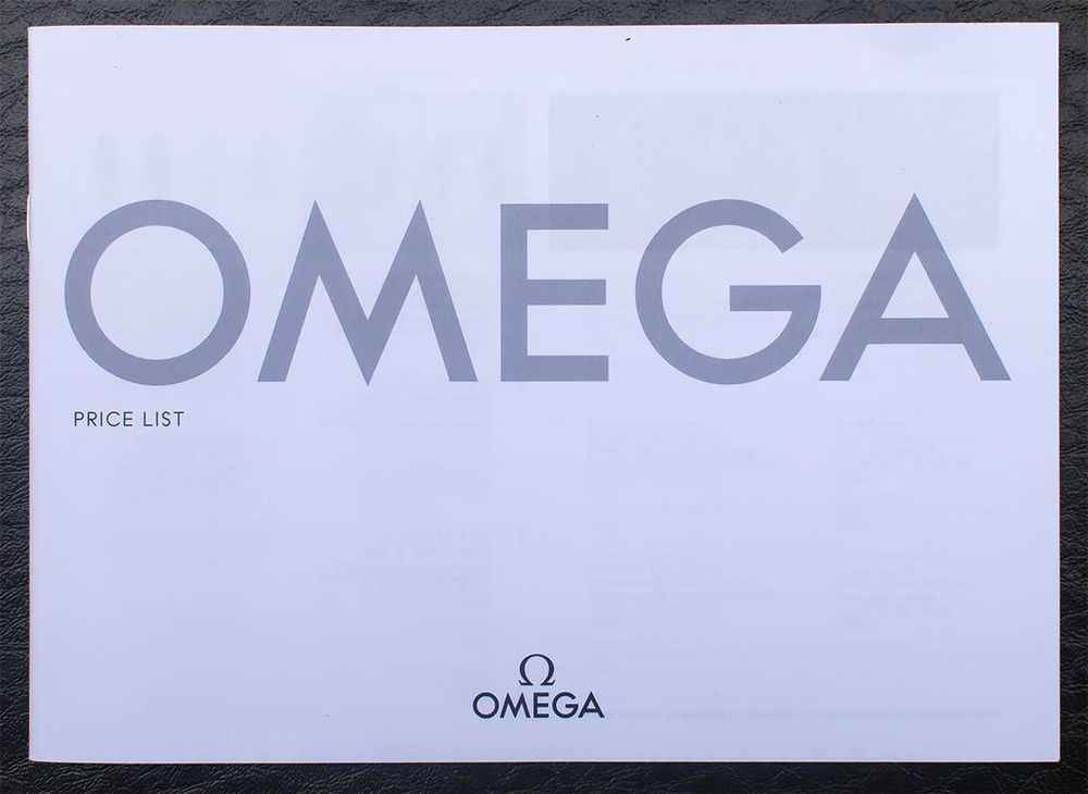  Omega Price List Acheter Sur Ricardo