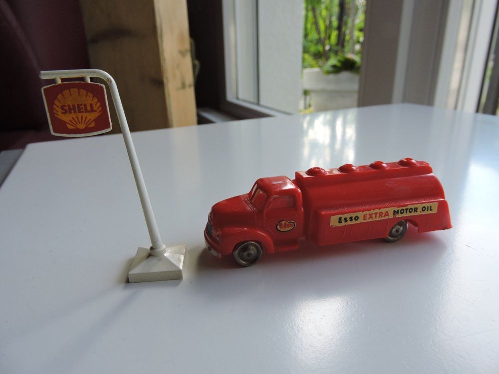 Lego Tanklastwagen Esso mit Shell Werbung | Kaufen auf Ricardo