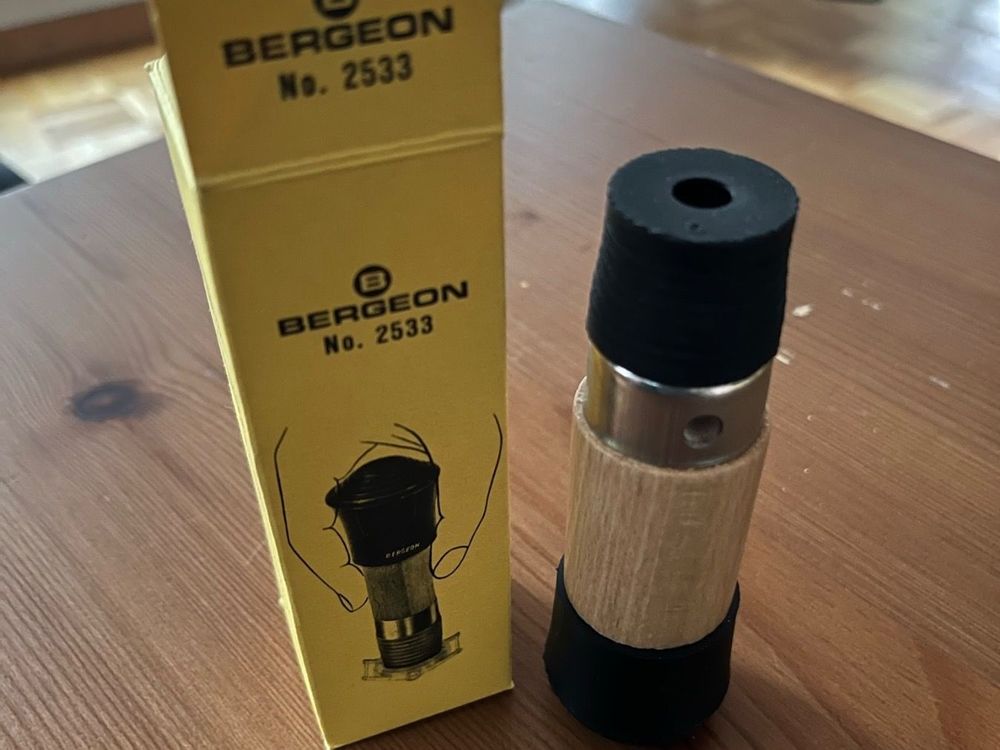 Bergeon Bergeon 2533 Soft Unterdruck-Gehäuseöffner für Armbanduhren 
