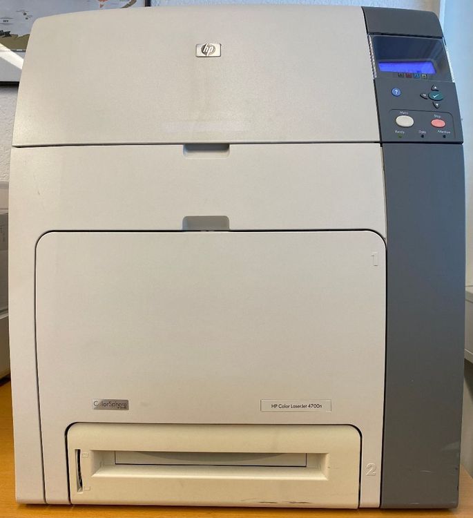 Hp Color Laserjet 4700n Arbeitsgruppendrucker Laser Ab Fr 1 Kaufen Auf Ricardo 4535