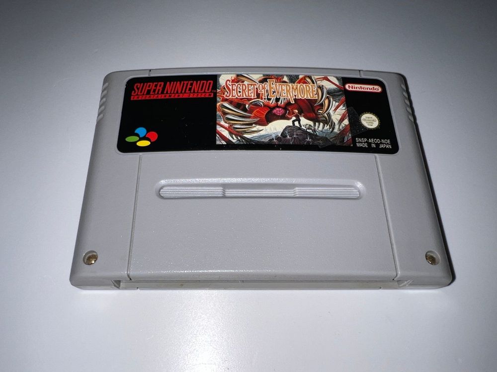 Super Nintendo (SNES) Spiel Secret of Evermore Acheter sur Ricardo Super Nintendo (SNES) Spiel Secret of Evermore Acheter sur Ricardo