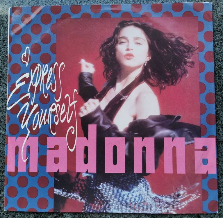 Madonna Express yourself 7" single 1