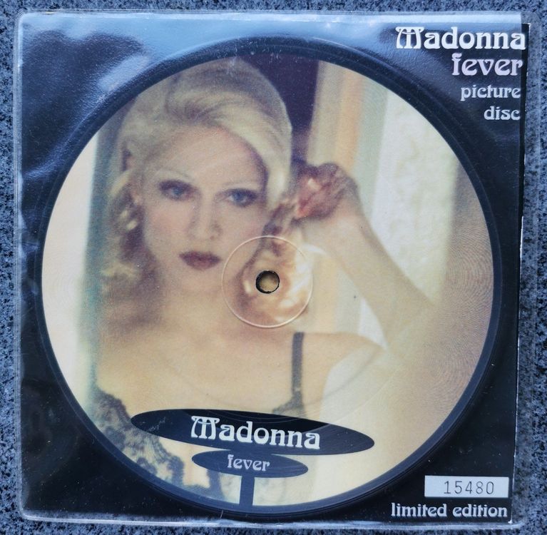 Madonna Fever 7" Picture Disc 1