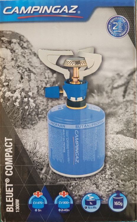 Campingaz Camping Connect Réchaud à gaz | Avec raccord à clic simple et double verrouillage Campingaz Camping Connect Réchaud à gaz | Avec raccord à clic simple et double verrouillage