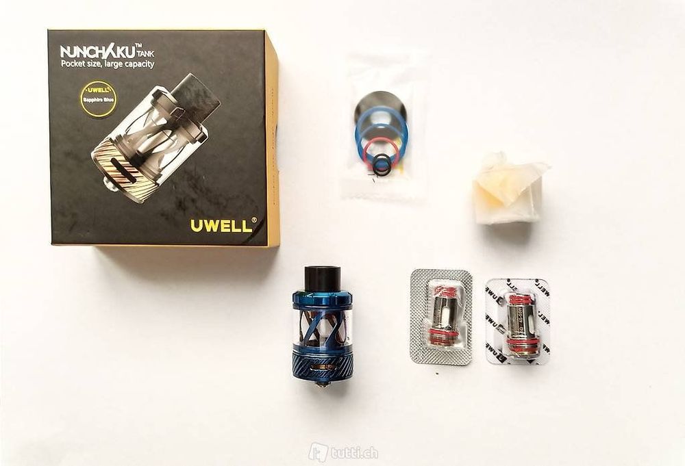 Uwell Nunchaku Vaporizer Sapphire Blue Kaufen auf Ricardo