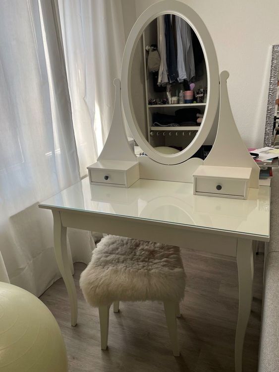 Dressing table with mirror Hemnes Kaufen auf Ricardo