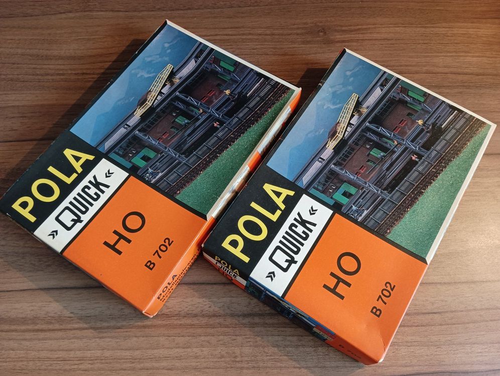 2x Bausatz H0 Pola Quick B 702 Verladestation & Stahlträger | Acheter ...