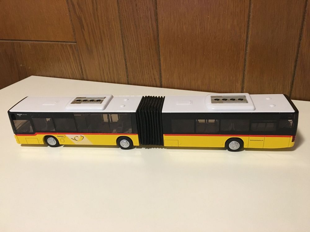 Majorette MAN City Bus - Spielzeugbus Metall 13cm