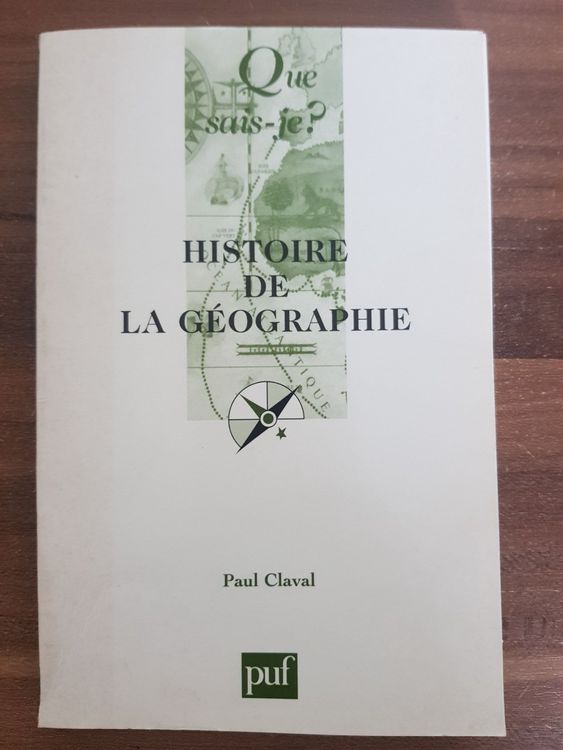 Livre "Histoire De La Géographie" Paul Claval | Kaufen Auf Ricardo