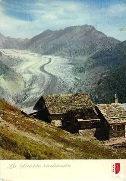 Belalp - Aletschgletscher + 1963 | Kaufen auf Ricardo