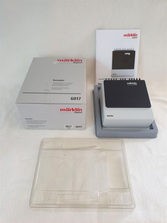 Booster Märklin 6017 Pour Commande Digitale H0 – Parfait Pour Grandes Installations