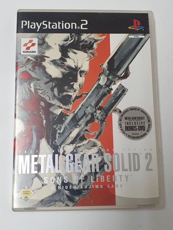 playstation 2 metal gear solid