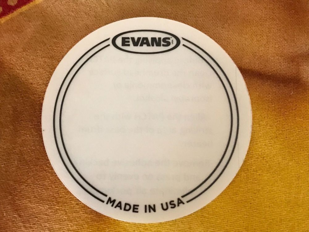 Evans Kick Pad/ Patch/ Schutzaufkleber Kaufen auf Ricardo