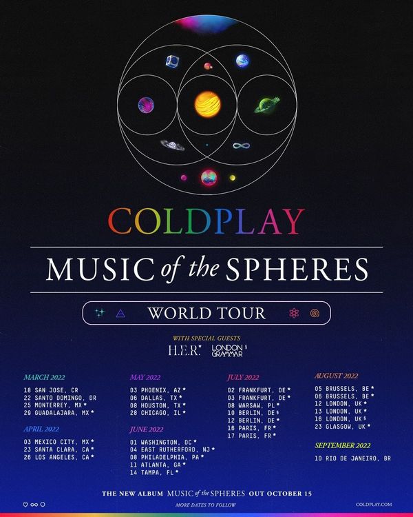 COLDPLAY Tickets Letzigrund Z rich 02 07 2023 Sonntag Kaufen Auf