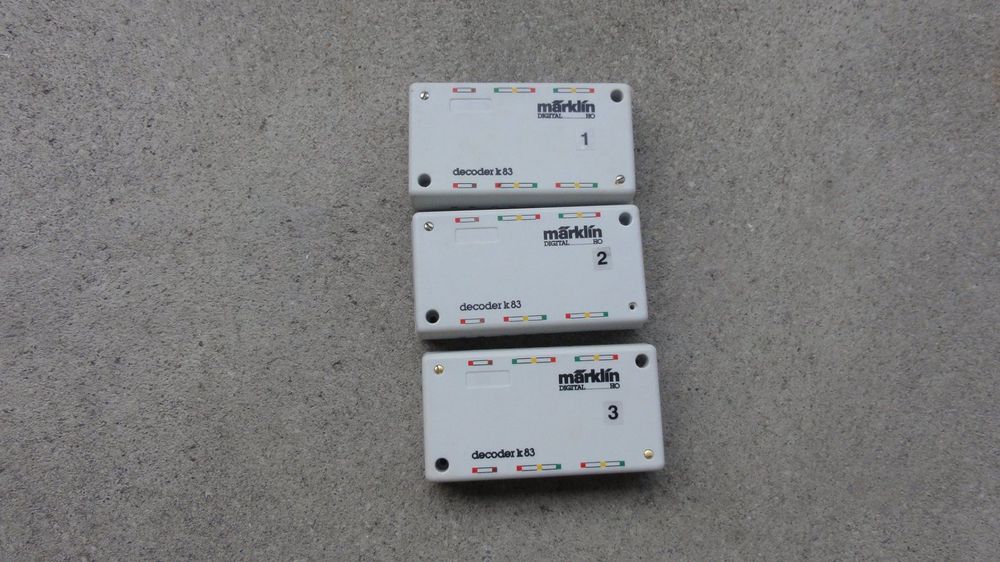 3 Decoder Märklin k 83 Kaufen auf Ricardo