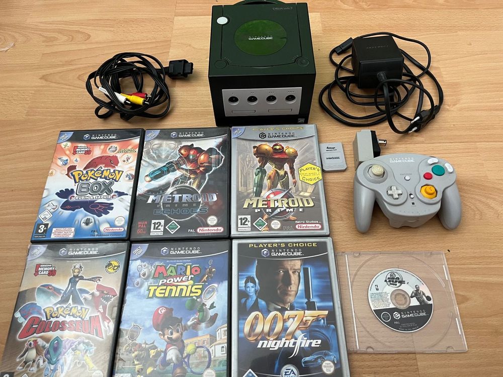 Nintendo Gamecube mit Wireless Controller und 7 Games | Kaufen auf Ricardo