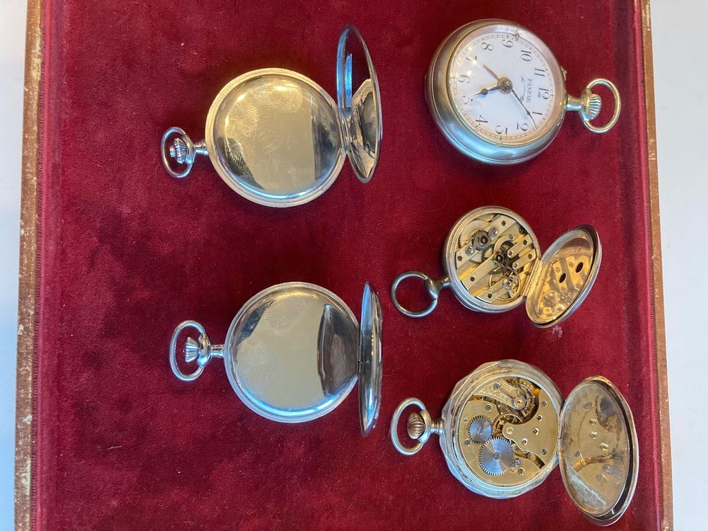 Montre De Poche Harrods – Avec Calendrier 50 Ans Et Réveil, Quartz, Neuve