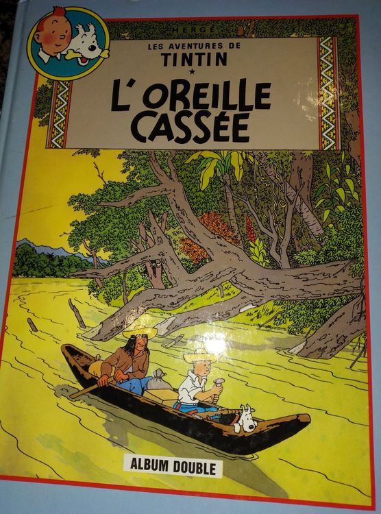 Coffret Puzzle Tintin 250 Pièces - L'Oreille Cassée - Nathan 1992, Sous Cello