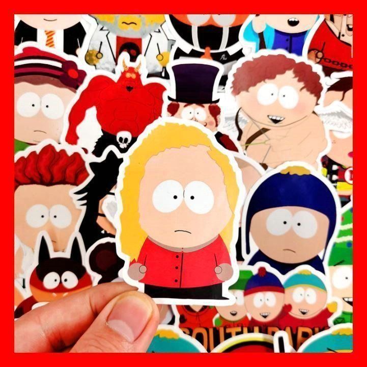 50 tlg Stickerset South Park Comic Kenny 1