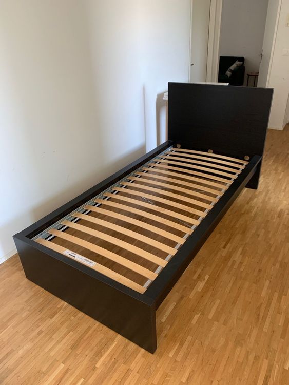 IKEA Bett Schwarz 90 x 200 cm Kaufen auf Ricardo
