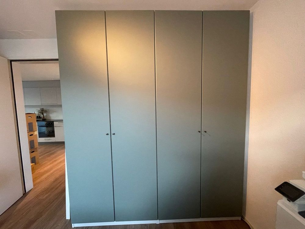 Ikea Pax Schrank Zwei Teile Kaufen auf Ricardo