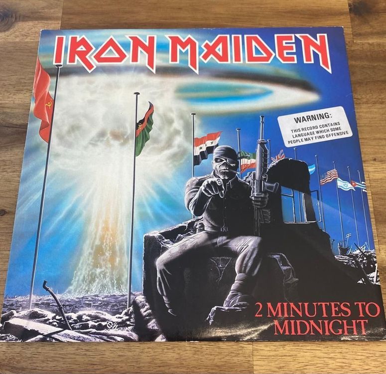 Iron Maiden 2 Minutes to Midnight maxi 1984 Kaufen auf Ricardo